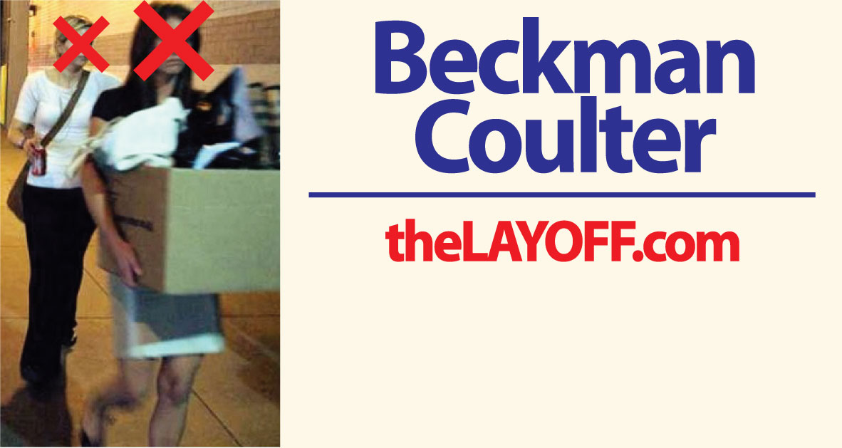 Beckman Coulter Inc. Layoffs