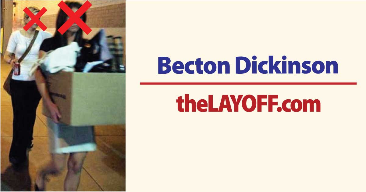 BD (Becton Dickinson & Co.) Layoffs