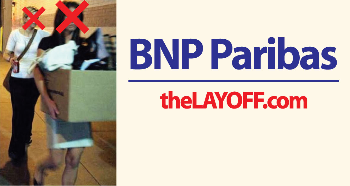 BNP Paribas Layoffs