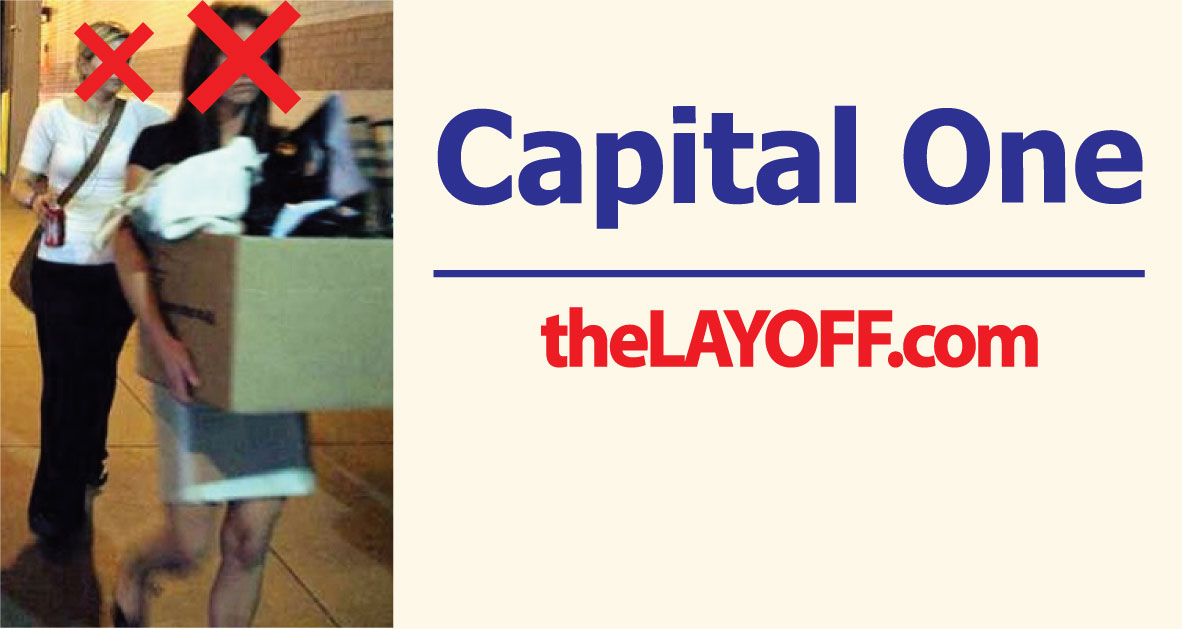 Is Capital One laying people off?