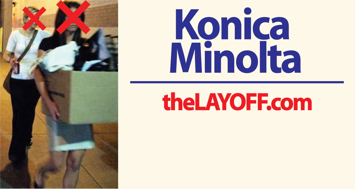 Konica Minolta Layoffs 2024 Ebony