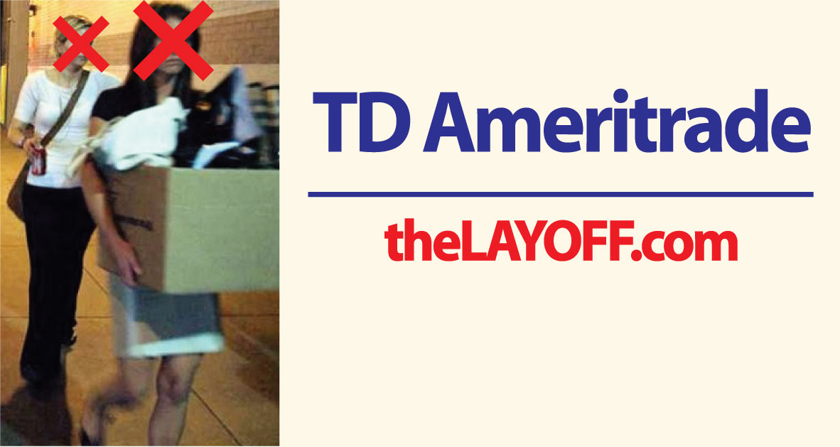 TD Ameritrade Holding Corp. Layoffs