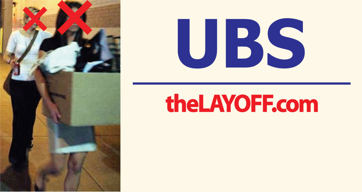 UBS Layoffs